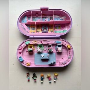 Vintage 1992 Polly Pocket Bluebird Stampin’ School Complete - READ DESCRIPTION